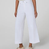 Spanx Pull-On Crop Wide Leg Jeans