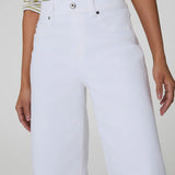 Spanx Pull-On Crop Wide Leg Jeans