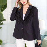 Joh Jane Jacket with Feathers