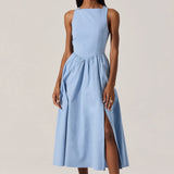 ASTR The Label Bow Back Apron Dress