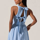 ASTR The Label Bow Back Apron Dress
