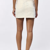 Dear John Quinn Jean Skirt Ivory
