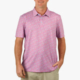 Aftco Cypress Printed Polo