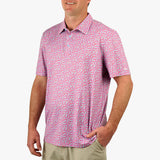 Aftco Cypress Printed Polo