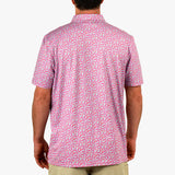 Aftco Cypress Printed Polo