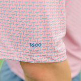 Southern Shirt Co. Martini Madness Printed Polo